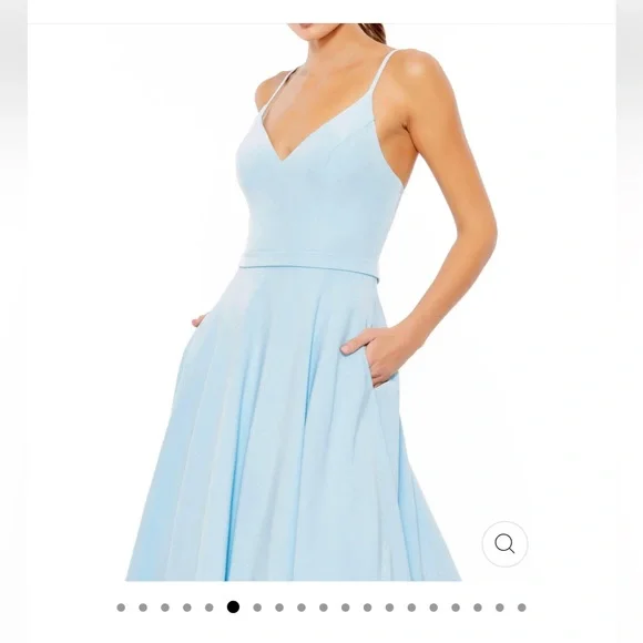 FREE SHIPPING ,CLASSIC A-LINE V-NECK BALLGOWN